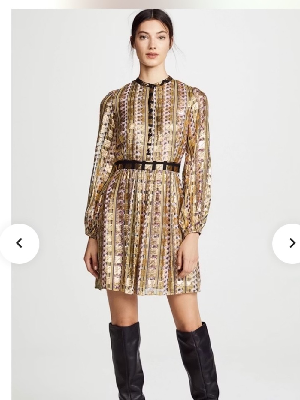 Temperley  London Letter print mini dress